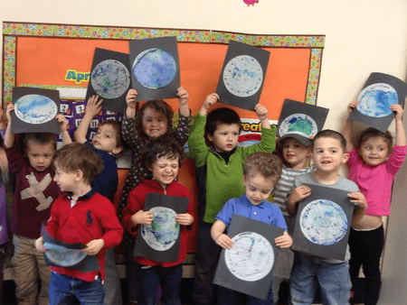 Children at Apple Tree Wyckoff preschool